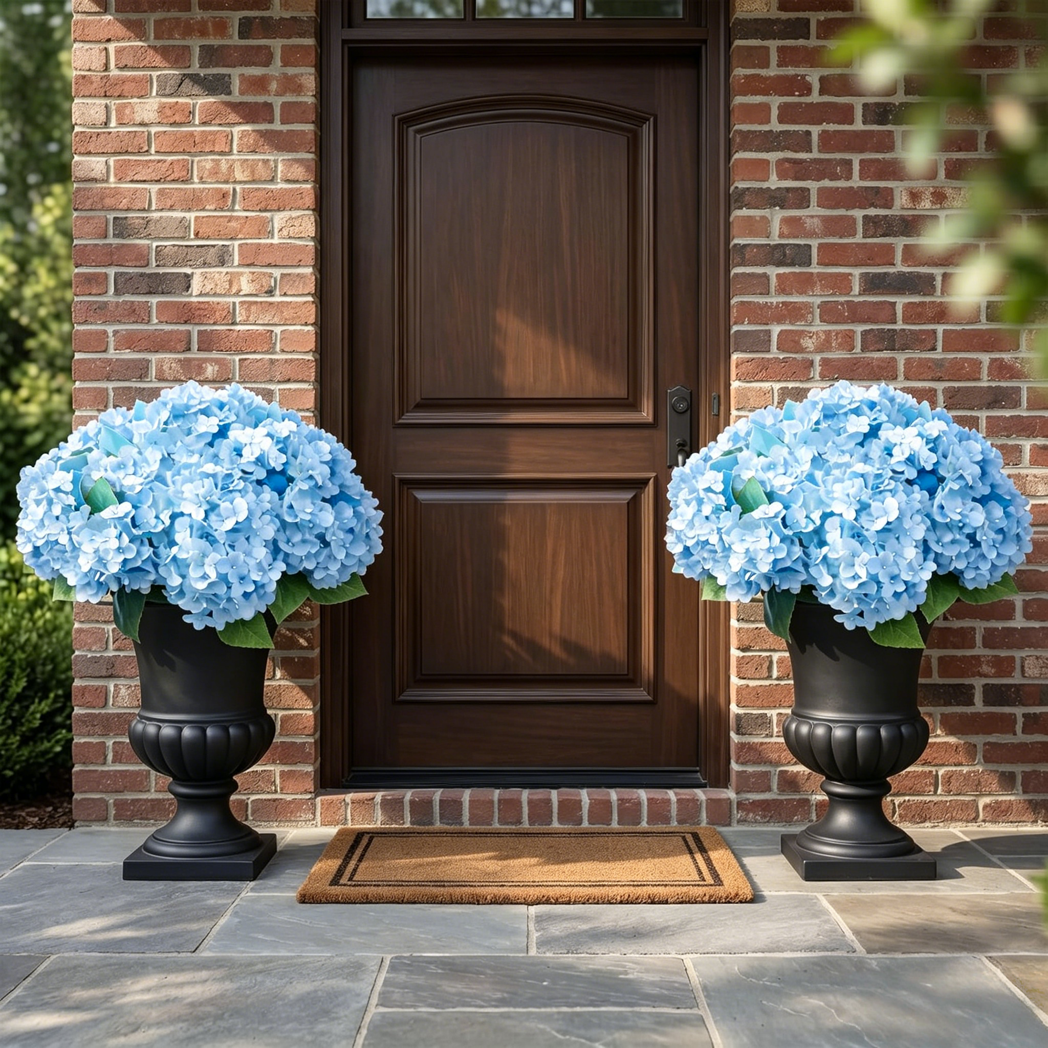 🔥Last Day 70% OFF🔥Artificial Outdoor Hydrangea Flowers - UV resistant, Waterproof, Windproof