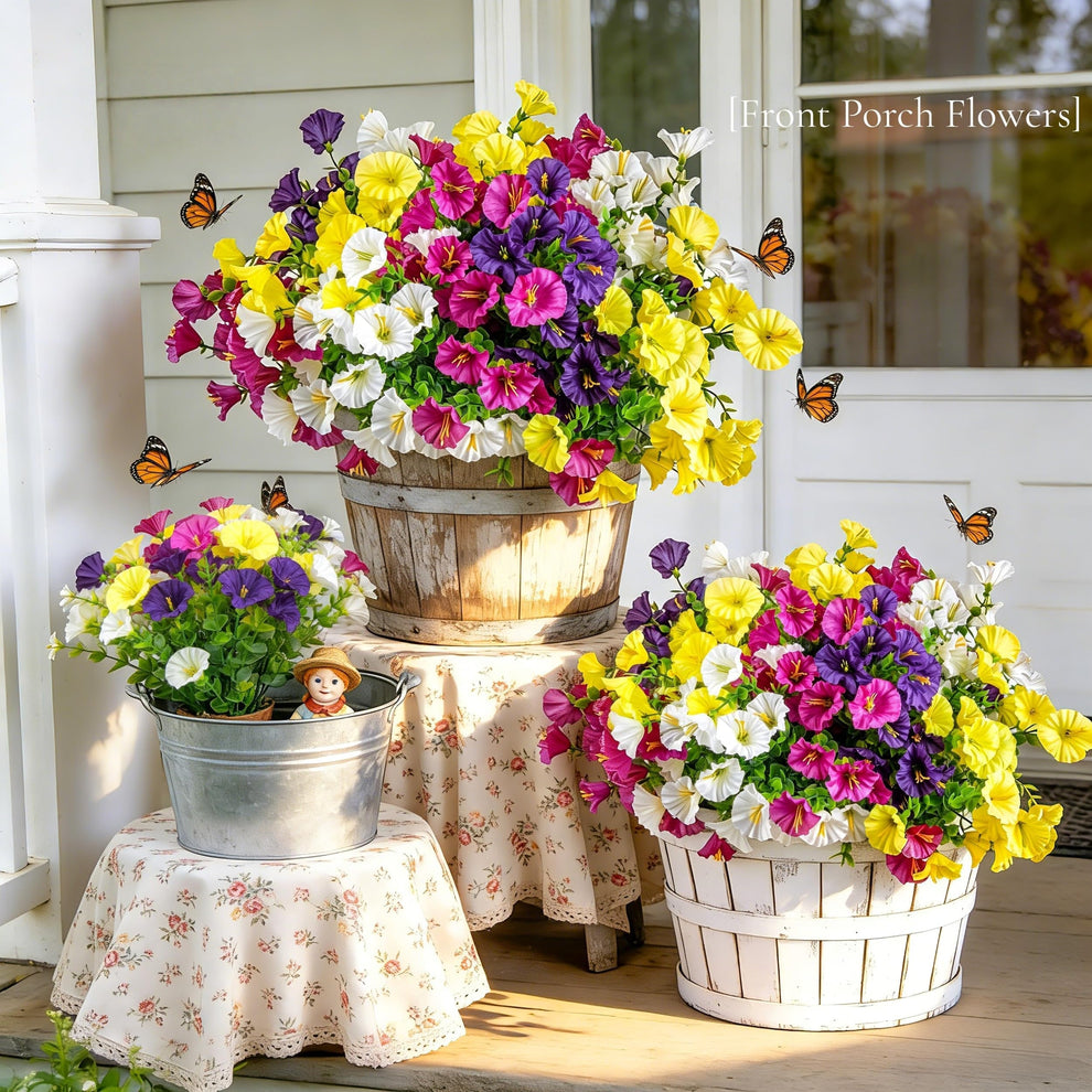 💐2026 Spring Hot Sale🔥UV Resistant Artificial Petunias Flowers – Veloqray